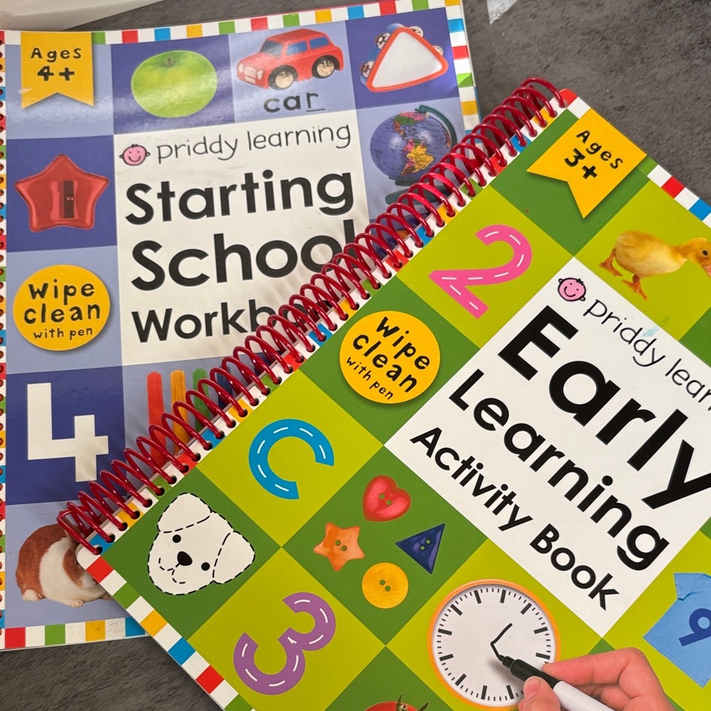 Early Education Activity Books - Multicolor